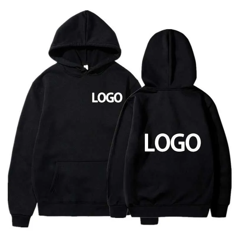 Hoodies pour hommes Sweatshirts personnalisés pour hommes imprimés et femmes swets à swets en vrac Vêtements décontractés à la mode à manches longues à manches longues à glissière