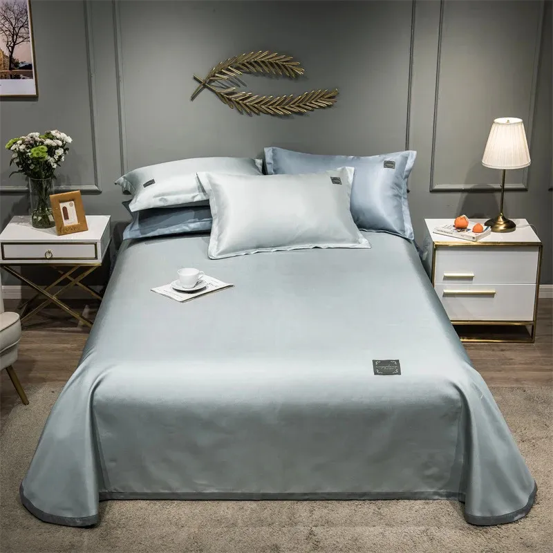 En son ürün düz renkli kabartmalı buz yatakları yatak çarşafları ve yastık için uygun 3 lüks yatak ürünleri gümüş gri 240510