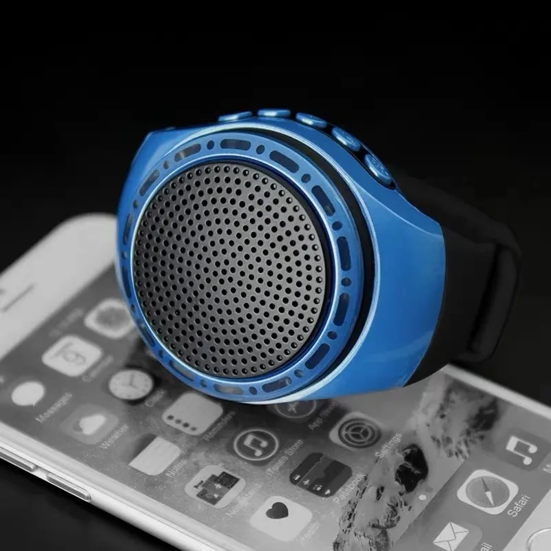 Głośnik Bluetooth, smartfon, zegarek do noszenia, selfie, głośnik Bluetooth, połączenie bez użycia rąk, wstawienie karty TF