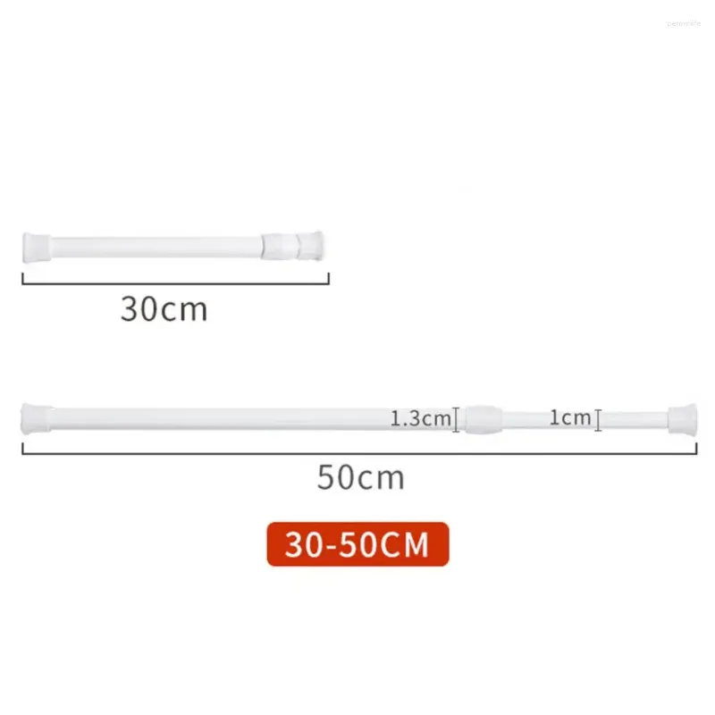 Duschgardiner fönster skjutdörr klistermärke justerbara stavar säkerhetsstänger icke-halk gummierad badrumsgardin för hemmet