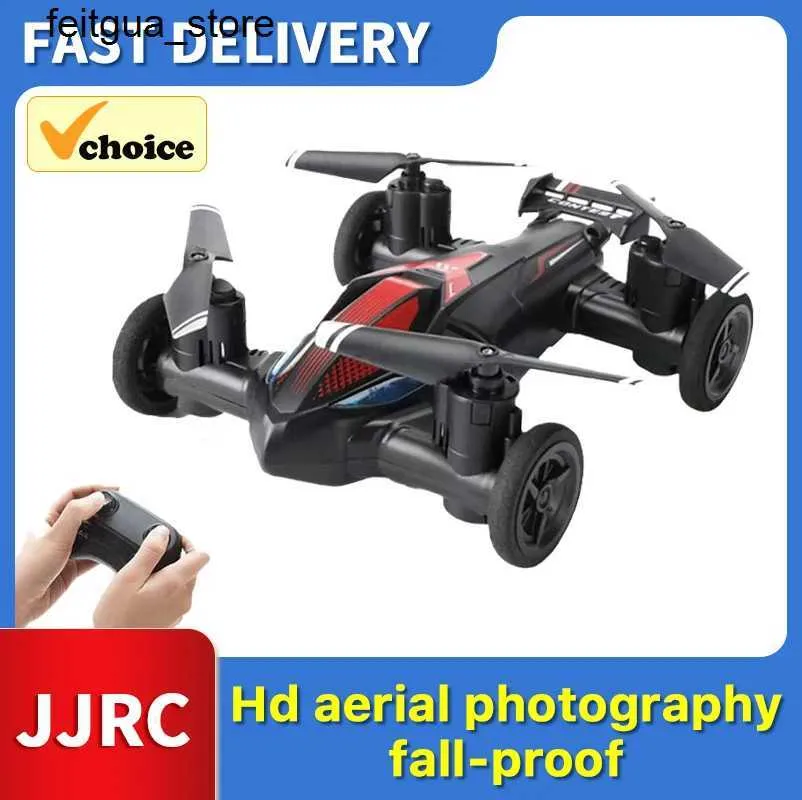 Drones JJRC Explosion Mini Land and Air Remote Control Drone Four Axis Remote Control Aircraft Flipping Lights sans pilote