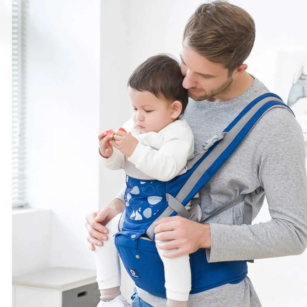 Carriers Slings Backpacks Ergonomic Baby Carrier Infant Kid Hip Seat Sling Wrap Holder Backpacks Travel Outdoor Kangaroo Front Facing 0-36 Months Y240514