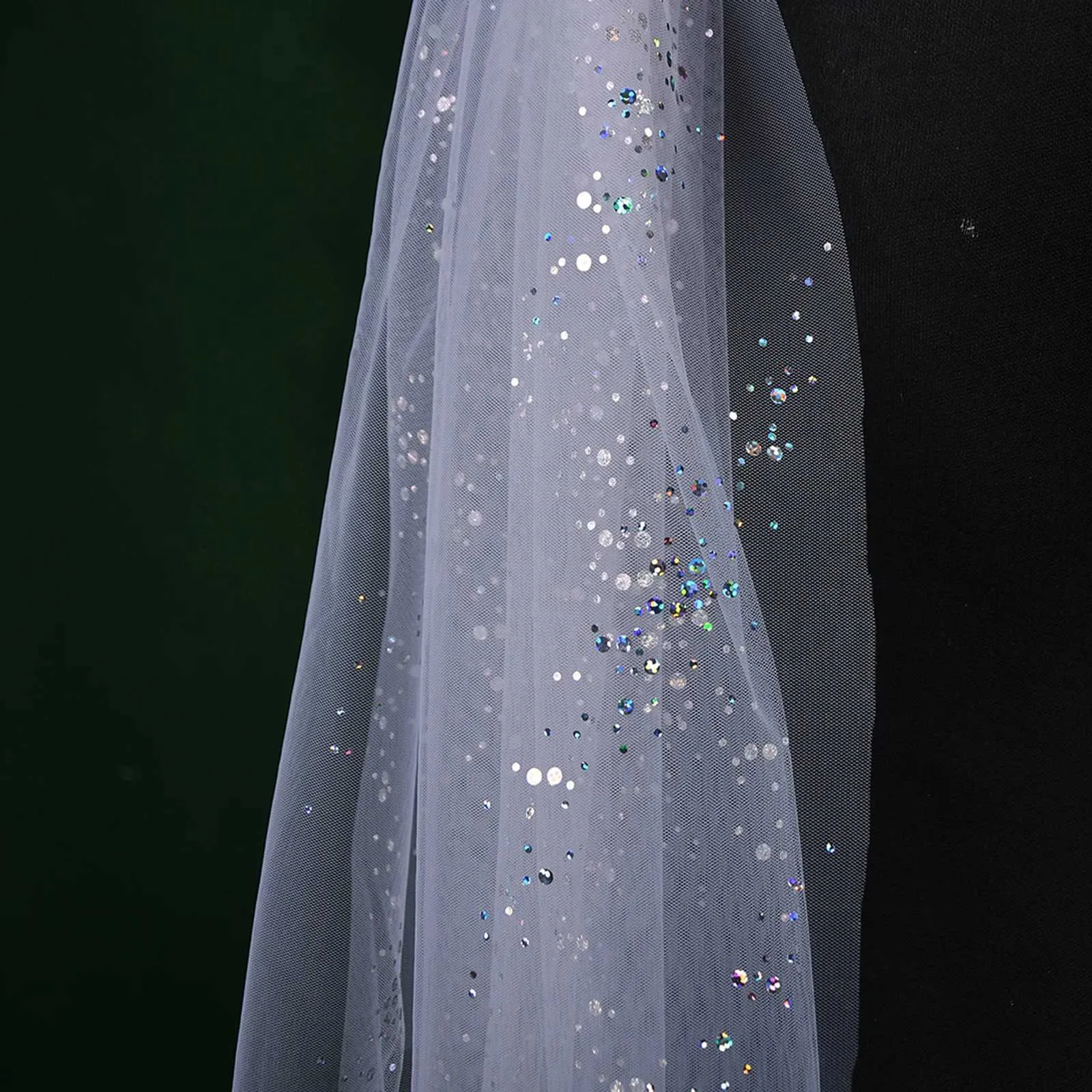 Schmuck Kurze Braut Schleife Hochzeit Mit Haar Kamm Funkelnden Weichen Schleier Für Braut Blumenmädchen Bachelorette Party Zubehör_voghion.com