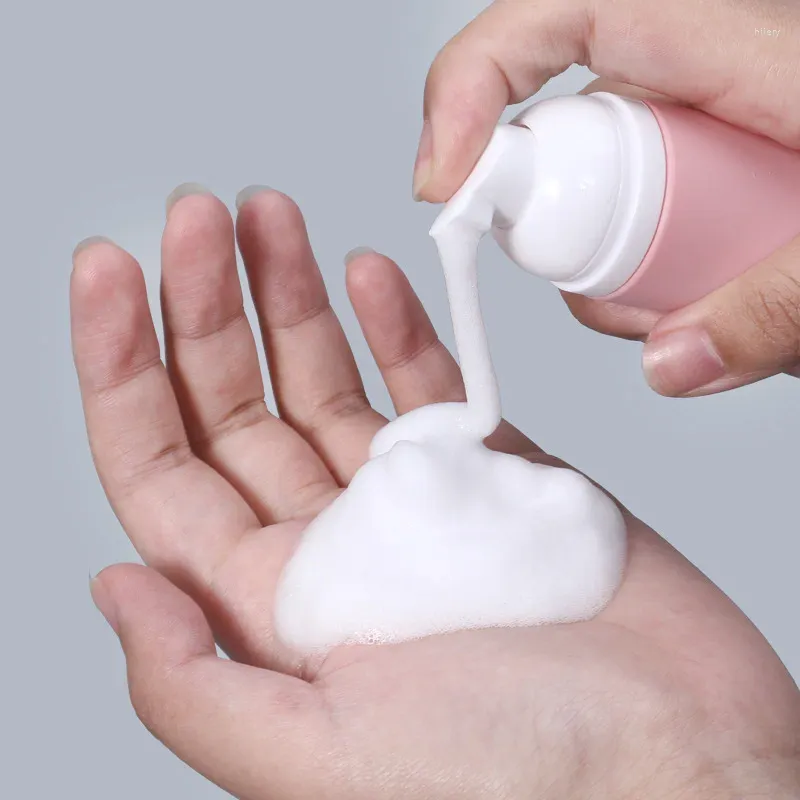 Liquid Soap Dispenser Detergent Lotion Dispensers Bottle Foaming Pump Travel Shower Gel Foam Facial Cleanser Cleansing Mousse