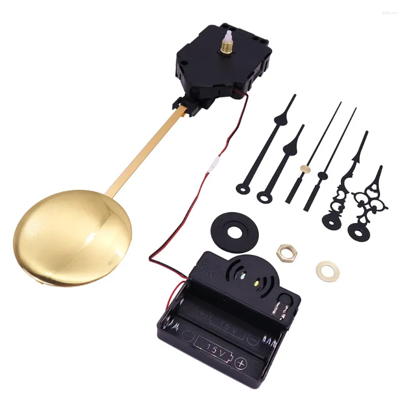 Clocks Accessories Clock Movement Set Anti-Rust DIY Pendulum Kit Musical Classic Long Shaft Replacement Parts Household Home Replacing