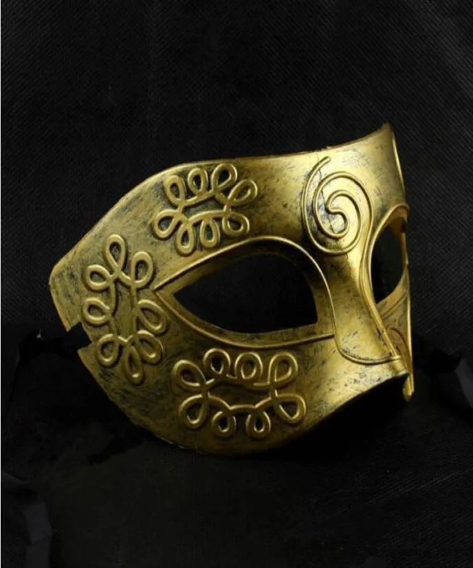 Maska dla dorosłych grecka rzymska starożytna grecanoman gladiator maska ​​maskarada impreza dekoracja ślubna impreza fantazyjna impreza M7059004