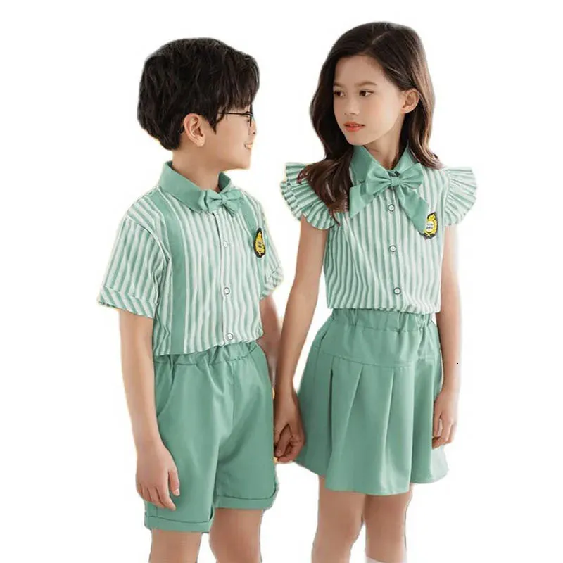 Boys Girls School Uniform Kids Beautiful Pograph Dress Children