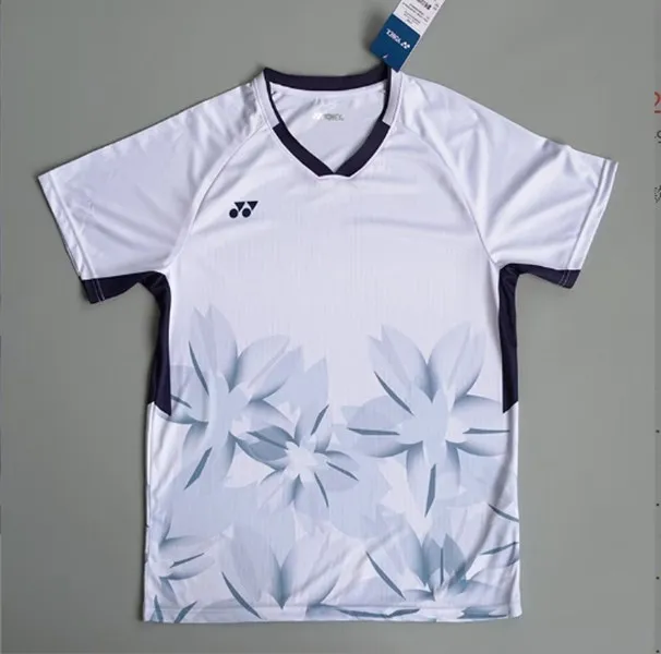 Sommer Badminton Anzug Männer und Frauen kurz Ärmel schnell trocknend atmungsaktives Paar Outfit Sportswear T -Shirt Tee Top H690