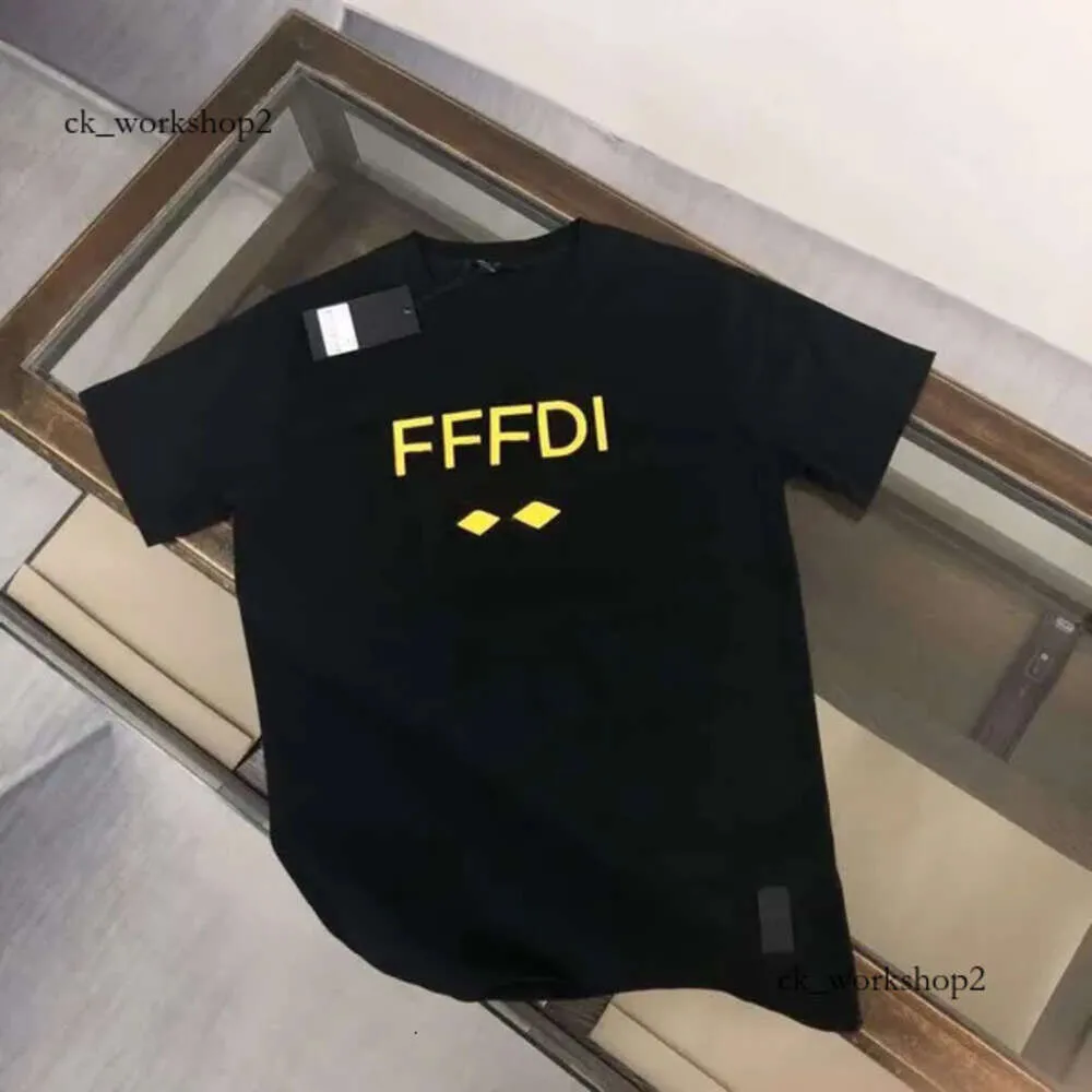 Дизайнер Fendishirt Designer Fen Shirt Mens Trush Frub