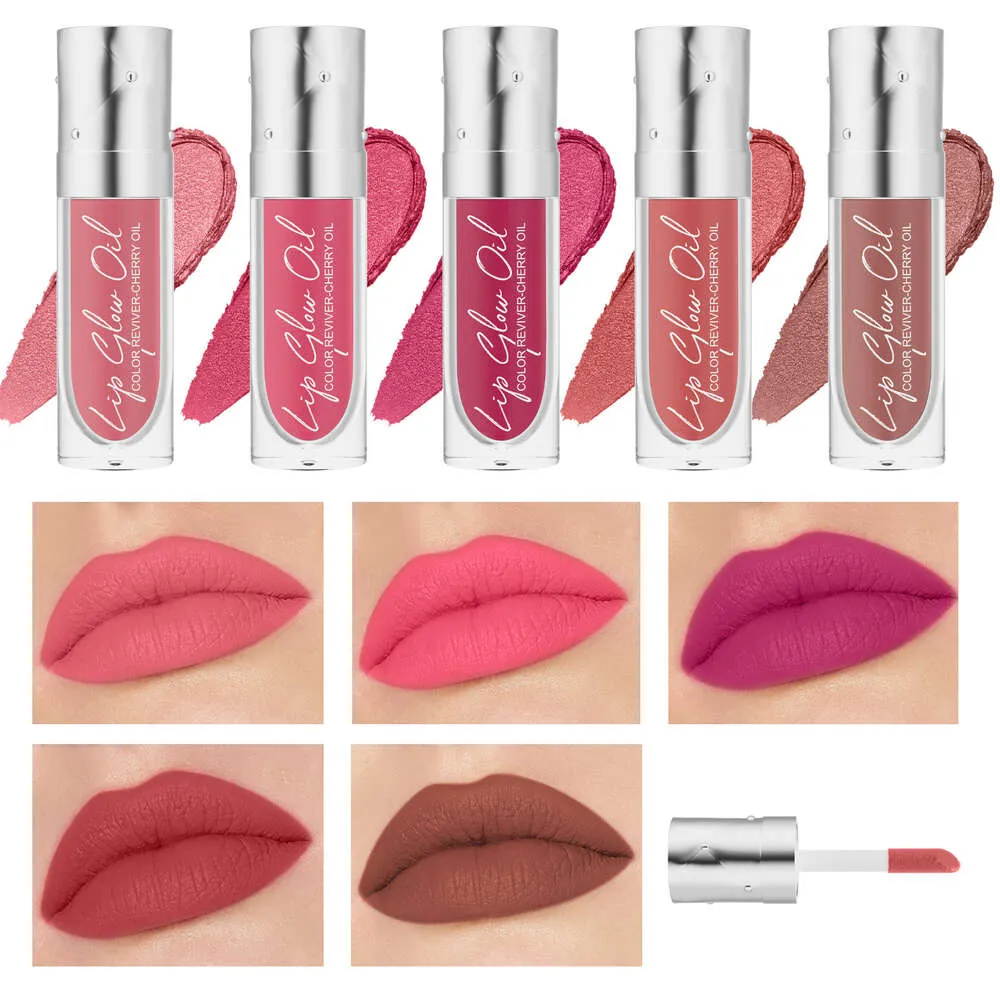 HELLOKISS Matte Lip Bloss Velvet Non Stick Cup Lipstick Liquid Liquid Lip Gloss Makeup