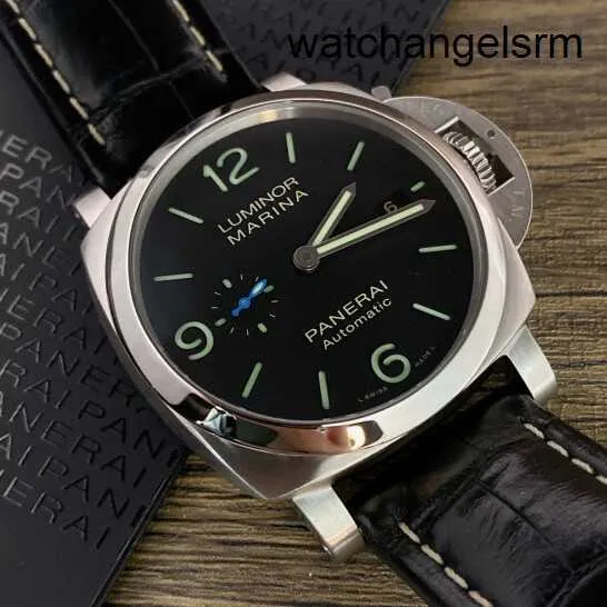 Tactical Wrist Watch Panerai Luminor Series Swiss Men's Automatic Mechanical Luxury Watch Sport Tough Watch 44mm stor diameter PAM01312