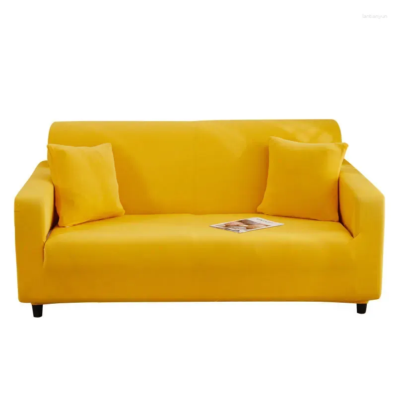 Couvre Chaises 2024 Four Seasons Fashion Fashion Solid Color