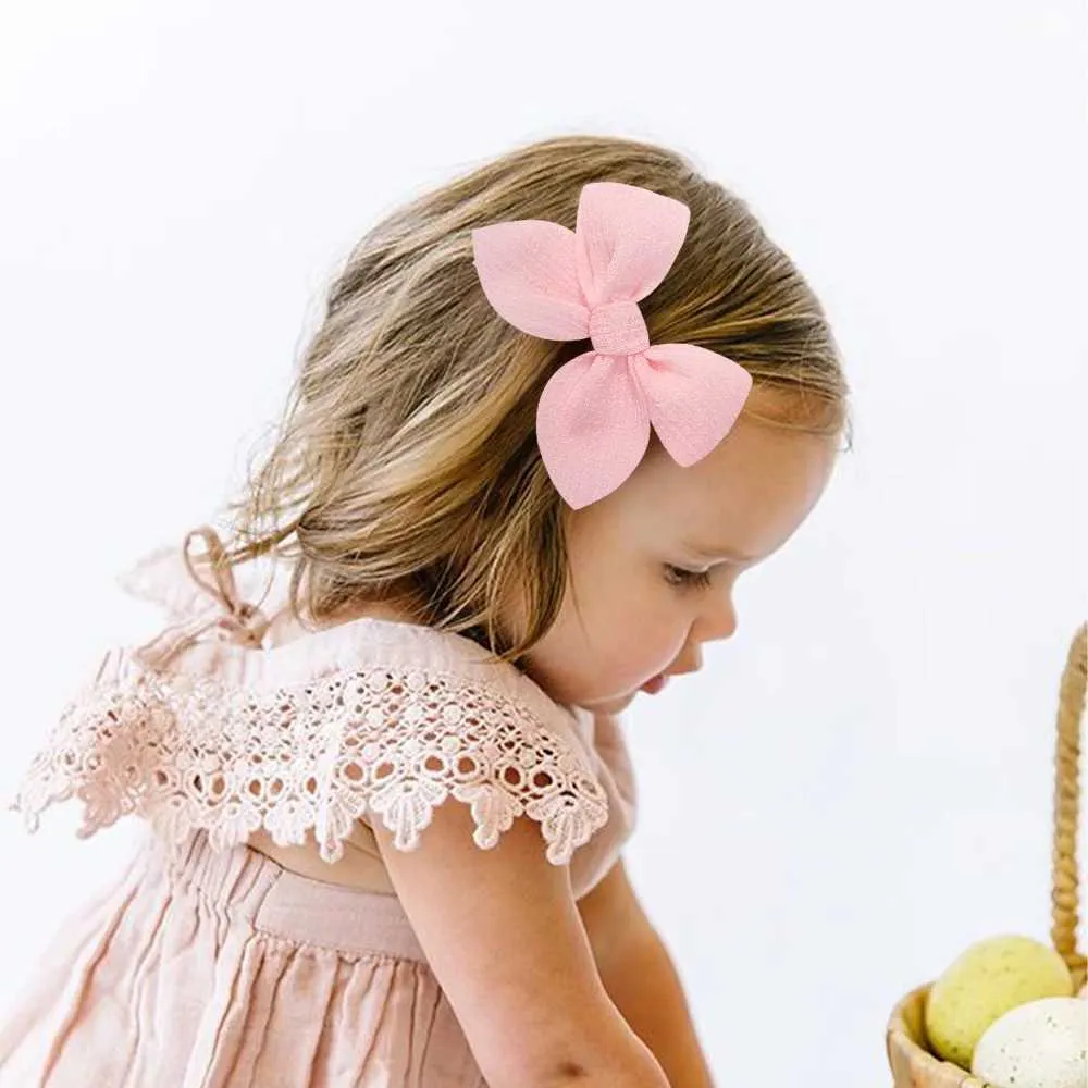 Hair Accessories 2pcs/Set Childrens Hair Pin Bow Headwear New Little Girl Hair Accessories Summer Baby Headband Gifts