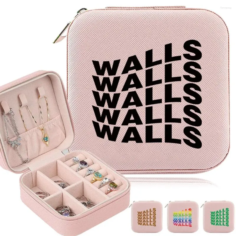 Borse cosmetiche scatole da stoccaggio gioiello da stoccaggio desktop collana sede pareti sede serie serie di certificati in bracciale gioielli scatole