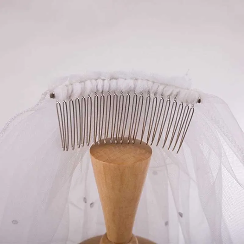 Hair Jewelry Summer New veil Halloween Bride Lace tiara Wedding props Girl Princess hair accessories_voghion.com