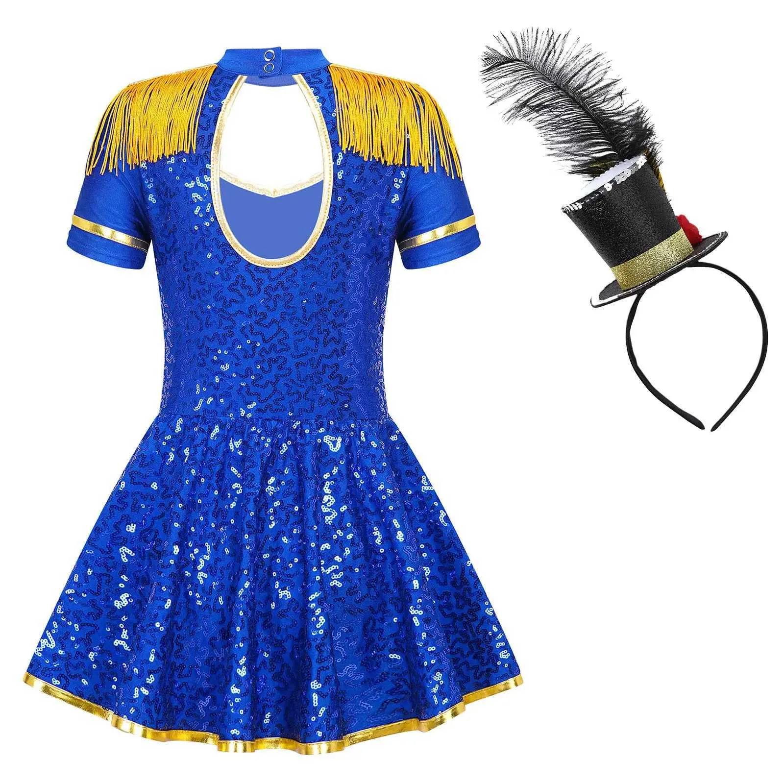 Dancewear Drum Majorette Dress for Girls Sequined Marching Band Uniform Gold Tassel Leotard Tutu Dress with Mini Top Hat from Dhgate Dancewear - price 41.07 Dancewear Drum Majorette Dress for Girls Sequined Marching Band Uniform Gold Tassel Leotard Tutu Dress with Mini Top Hat from Dhgate Dancewear - price 41.07