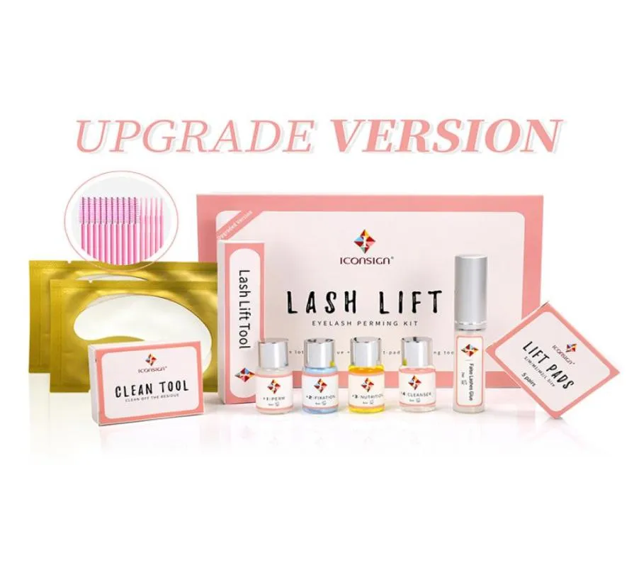 Upgrade Version Iconsign Lash Lift Kit Eyelashes Perm Set Can Do Your Logo Cilia Beauty Makeup Lashes Lifting Kit6730503