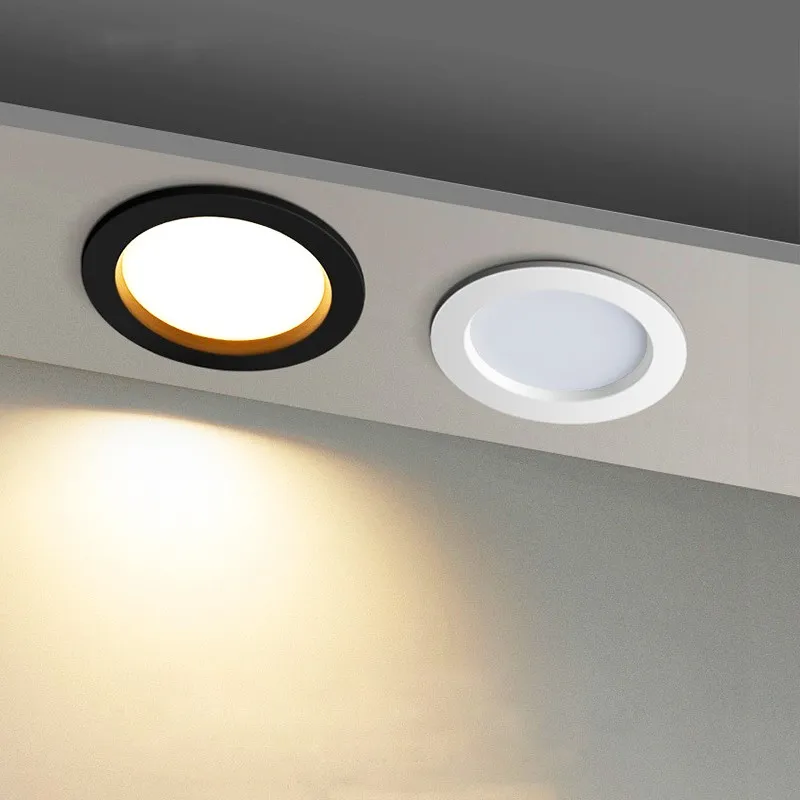 thumbnail image 2 of 10-Pack LED Recessed Ceiling Panels – 9W 12W 15W 18W 24W – Choose Color – Cutever 2 of 6