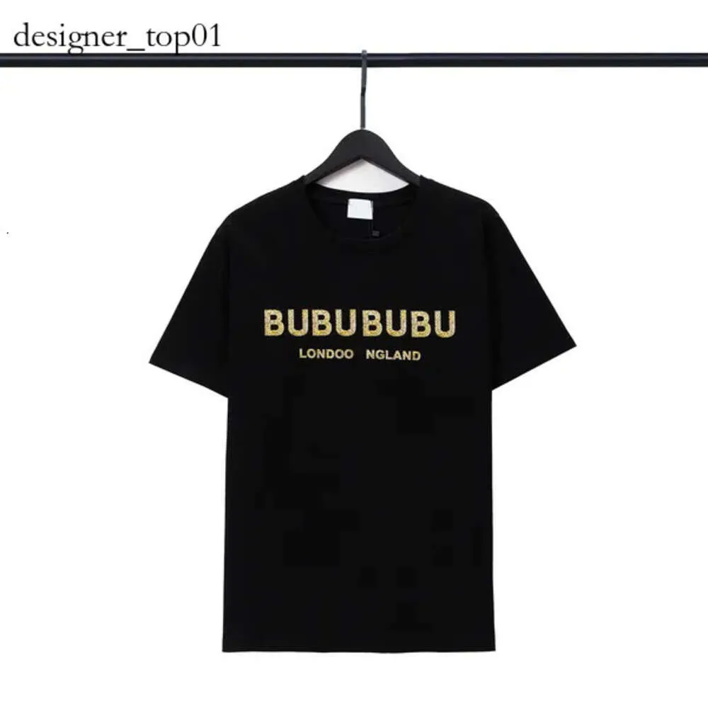 män designer t-shirt mens och kvinnors skjorta nabel bokstav tryckt rund hals svartvitt kortärmad t-shirt herr överdimensionerad t-shirt 27A7