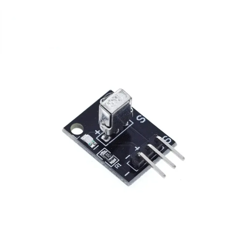 Infraröd trådlös fjärrkontrollmodulsatser Mottagare HX1838 NEC-kodad infraröd mottagningsmodul för Arduino 3-stycksuppsättning