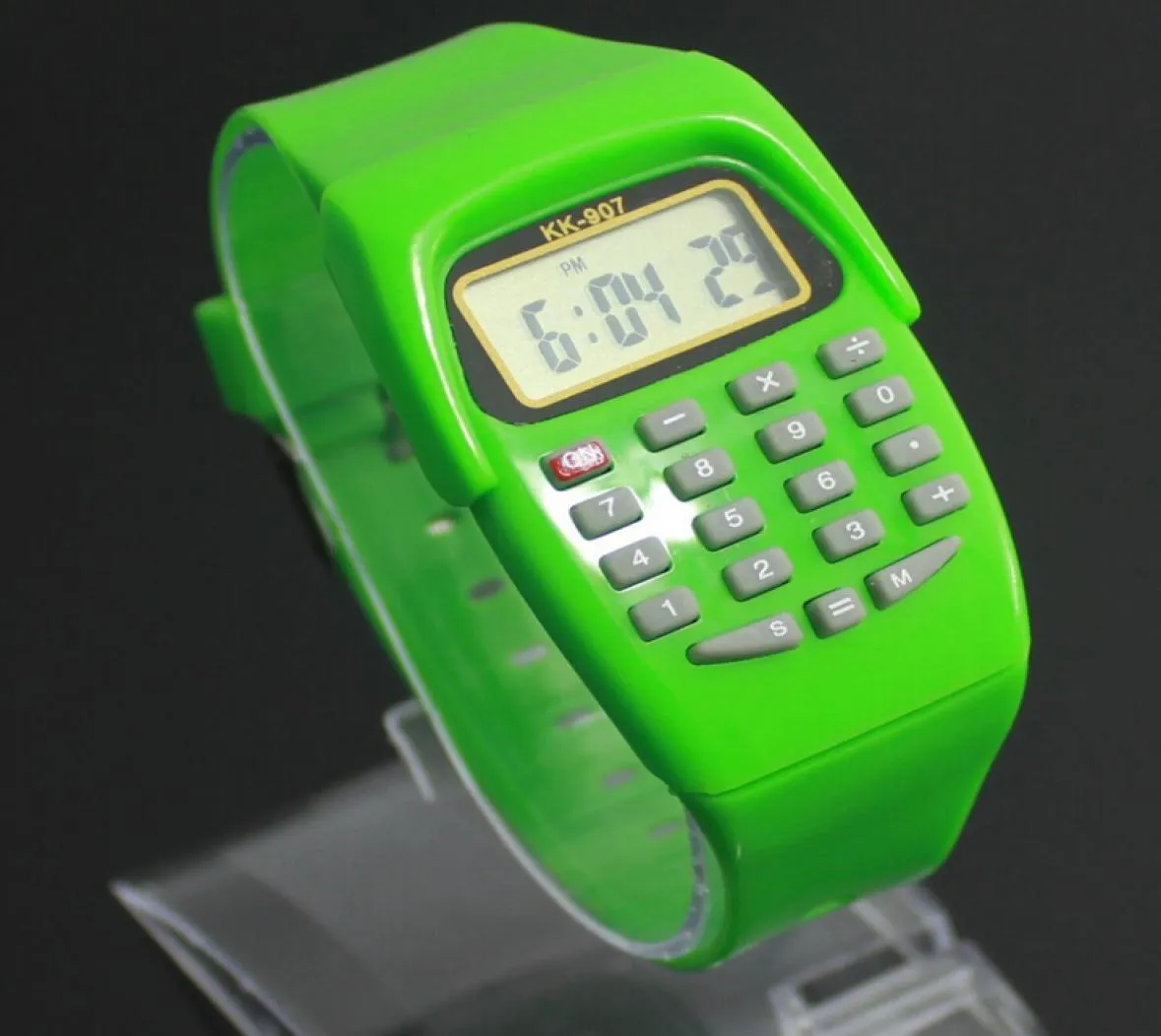 2016年ファッションエレクトロニックデジタルLED時計子供向けシリコーンスポーツウォッチマルチファンクション計算機wristwatch relog7452315