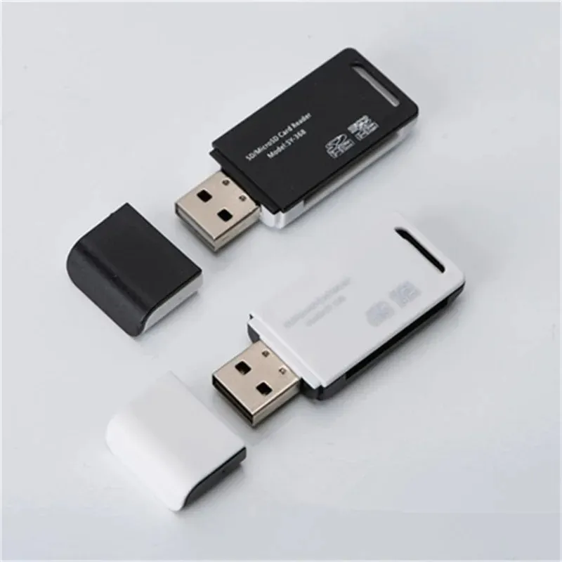 2024 2 IN 1 Card Reader USB 3.0 Micro SD TF Card Memory Reader High Speed Multi-card Writer Adapter Flash Drive Laptop Accessories for USB