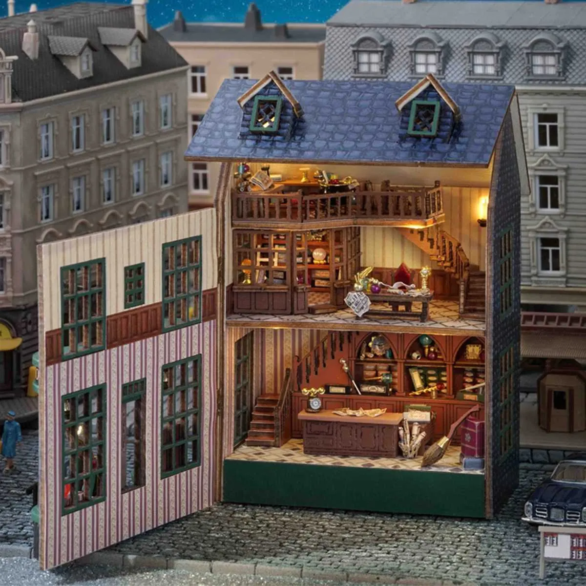 Handmade 3D Puzzle Architecture House Series DIY Assembly Model Building Doll House Series Mini Kit For Room And Bedroom Decoration Perfect Birthday Gift From Wangcai03 36.34 DHgate.Com