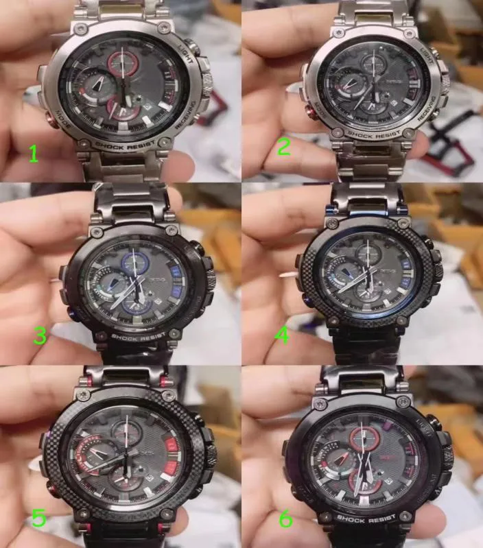 2023 Regarder les hommes originaux sport wr g montres militaires armée imperméable Watch All Pointer Work Digital Wristwatch APGM SMT avec Box7744710