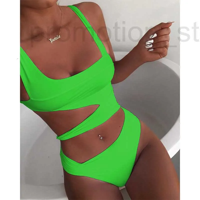 Women's Swimwear Designer Womens Sexy Designers Bikini White One Piece Swimsuit Cut Out Push Up Bathing Suits Beach Wear Swimming Suit for Women AT9W