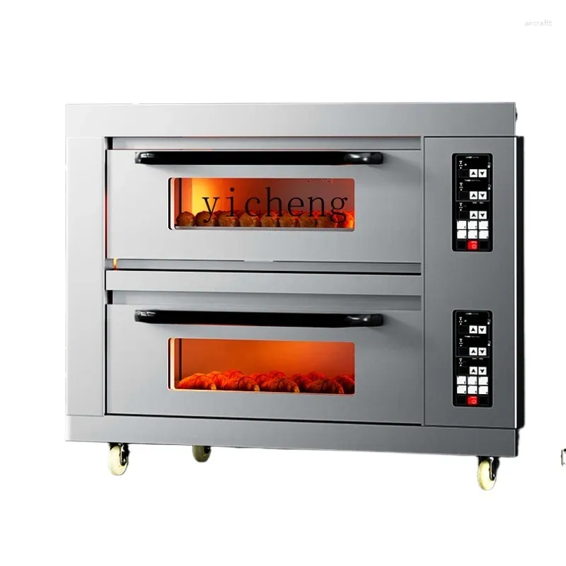 Electric Ovens ZF Oven Commercial Large Capacity Double Layer Pizza Cake Bakery Dedicated
