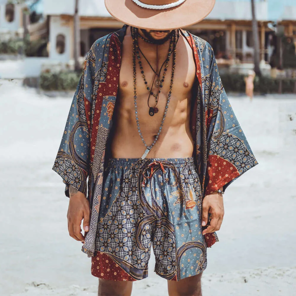 Mens bohemian shorts online