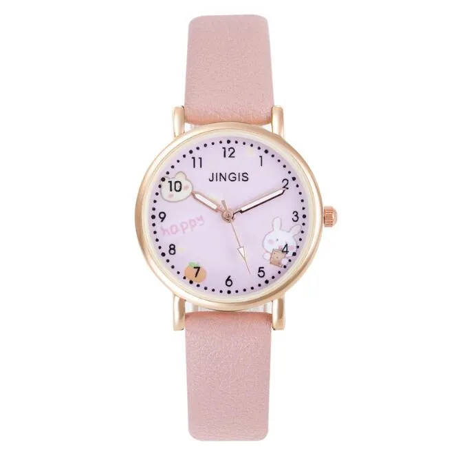 Meisjes schattig mooi horloge kind polshorloge Kind Kwarts uur voor jonge dames klokken top geschenken vrouwen mode casual tijd