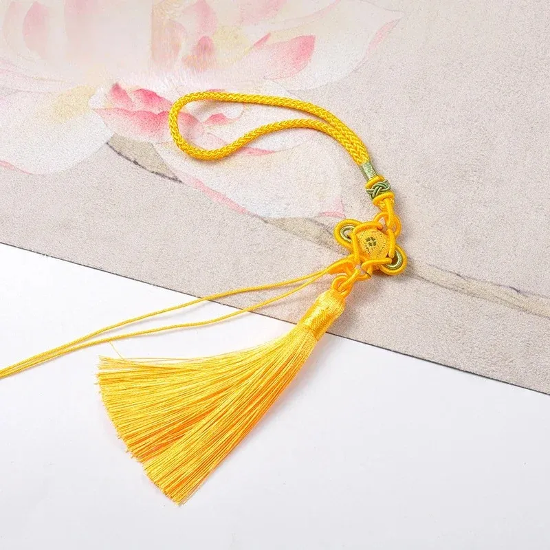 Chinese knopen Tassel Diy hanger hanger sieraden kledingkleding decoratieve accessoires auto sleutelzak hanger diy ambacht
