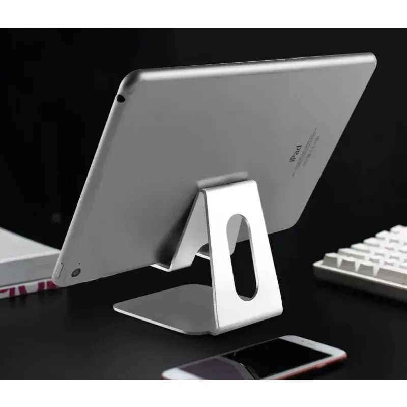 Universal Tablet Desktop -Ständer für iPad 7.9 9.7 10,5 11 Zoll Metallrotationstablette für Samsung Huawei Telefon Tablet