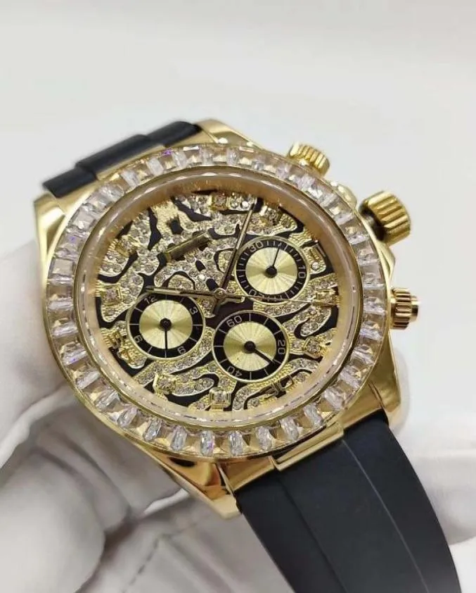 Gold de haute qualité 40 mm pour hommes montres féminines dattes mécaniques mécaniques automatiques sapphire dames robe watch en acier inoxydable Bra6494611