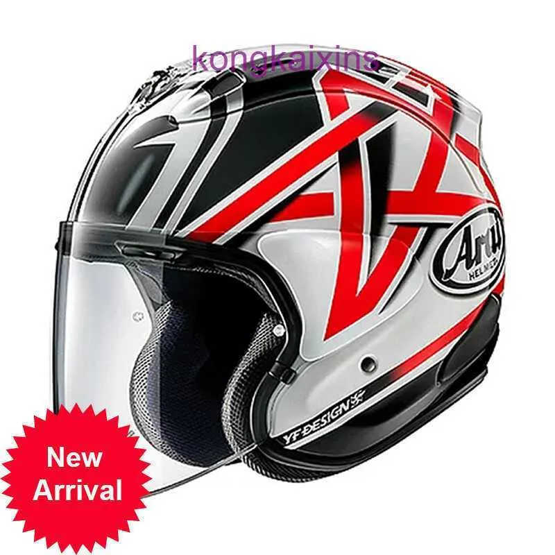 Regy Arai VZ RAM3 4シングルレンズハーフヘルメットオートバイの安全性4つの季節を走るNakano Wumangxing Big EyeM日本から輸入