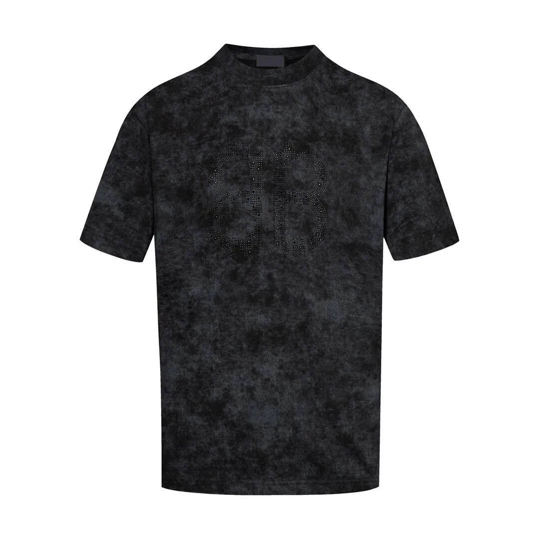 Mens Designer Designer Tshirts Short Summer Stamping Shirt Cash con lettere di marca T-shirt Hip Hop Streetwear Tshirts01247