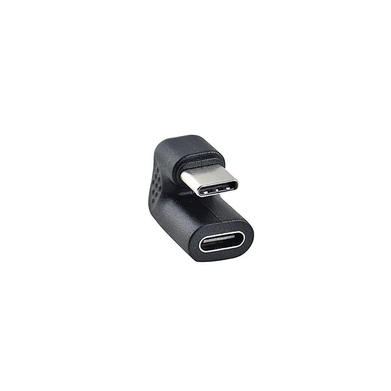 Hot Sale 180 graders högervinkel USB 3.1 Typ C Man till kvinnlig USB-C-omvandlare Adapter för smarttelefon för Samsung Xiaomi Huawei