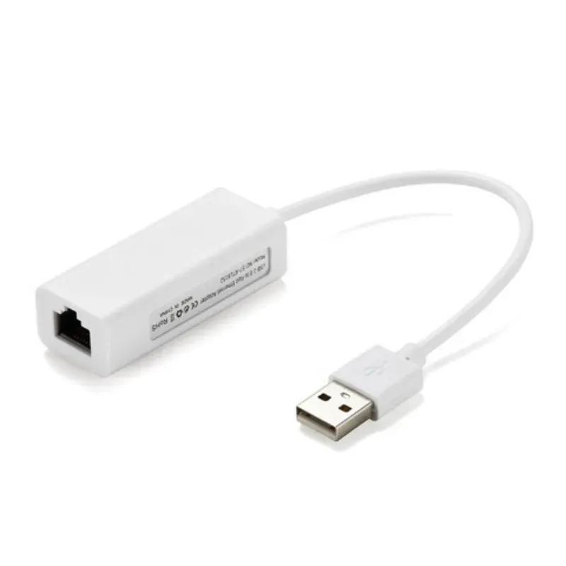 USB 2.0 WIRED USB TO RJ45 Сетевая карта 10/100 Мбит/с USB до RJ45 Ethernet LAN Adapter Network Card для ПК Ноутбука Windows 7 8 10 11