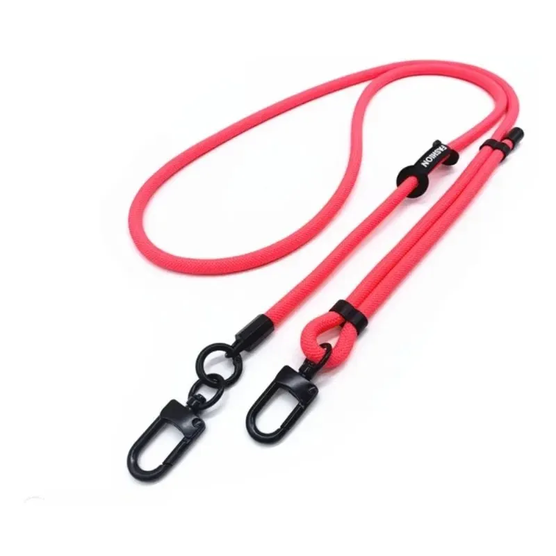 7 mm telefoon lanyard verstelbaar 1 cm diameter buiten universele kast crossbody schouder nek koord clip hang anti-kosten polsband