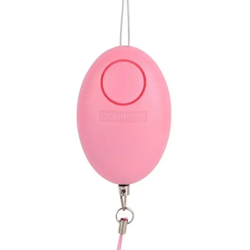 2024 Cheap Self Defense Women Alarm 120dB Egg Shape Girl Security Protect Alert Personal Safety Scream Loud Keychain Emergency Alarm for