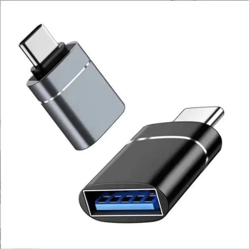 Typ C do USB 3.0 OTG Adapter USB C Mężczyzna na USB Kobiet dla MacBook Air Pro Samsung S21 Xiaomi Huawei C Myszy OTG Plug