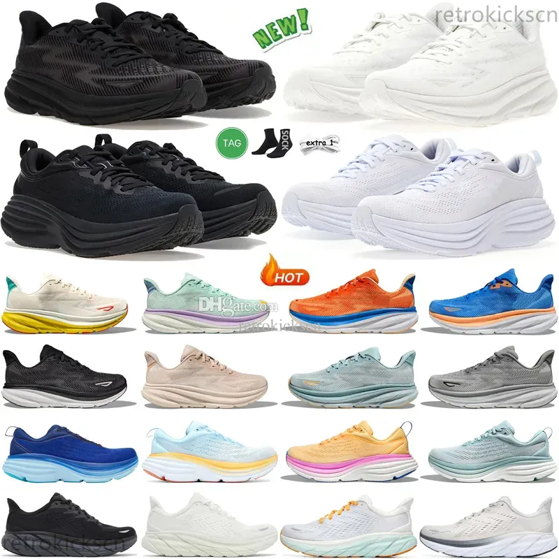 Designer Bondi 8 9 Chaussures de course Boots Local Store Store Training Training Sneakers Accepté Lifestyle Shock Absorption Highway Designer Women Femme Men Trainers Taille 36-45