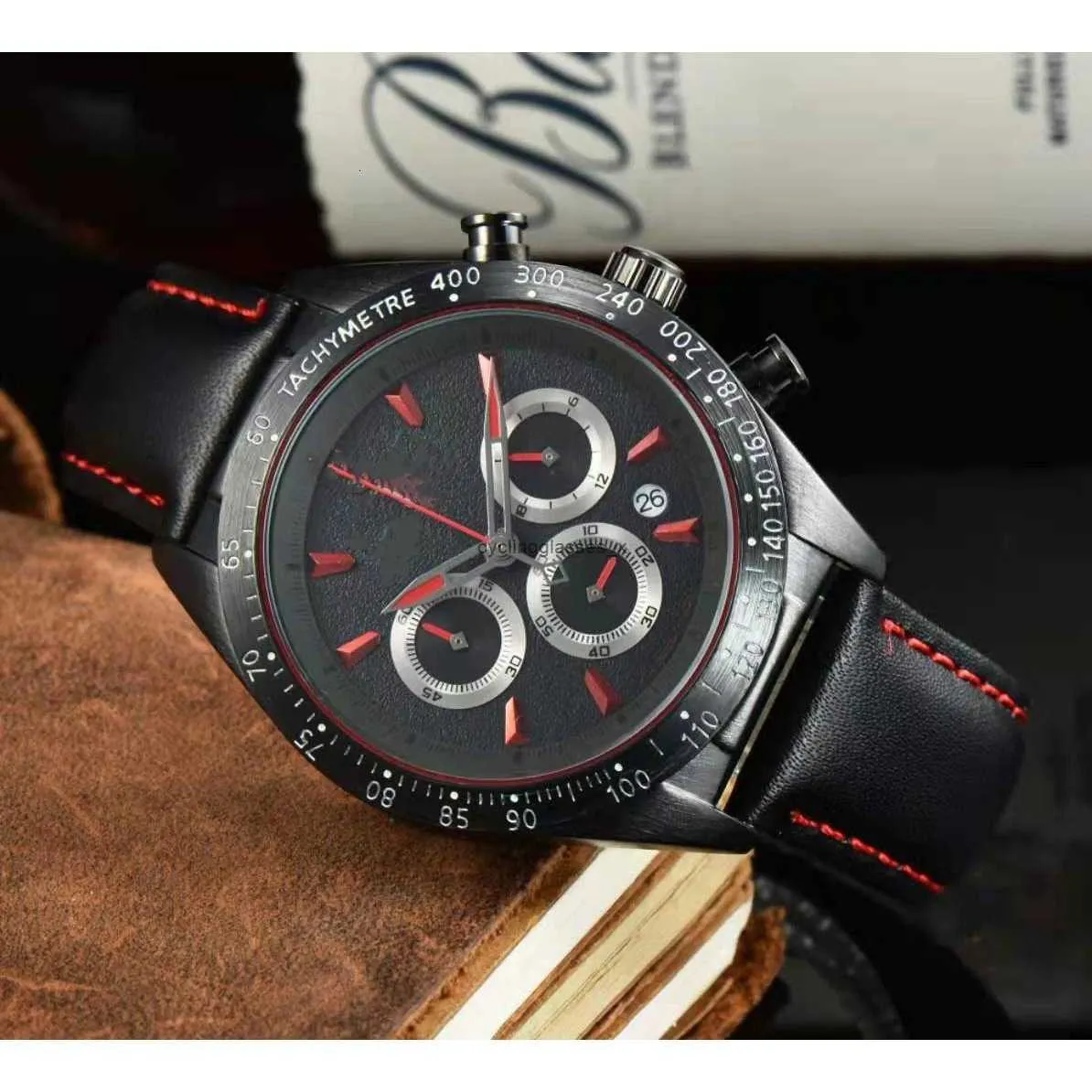 2024 New Mens Full Function Six Needle Chronograph Emperor Watch Cool Trend