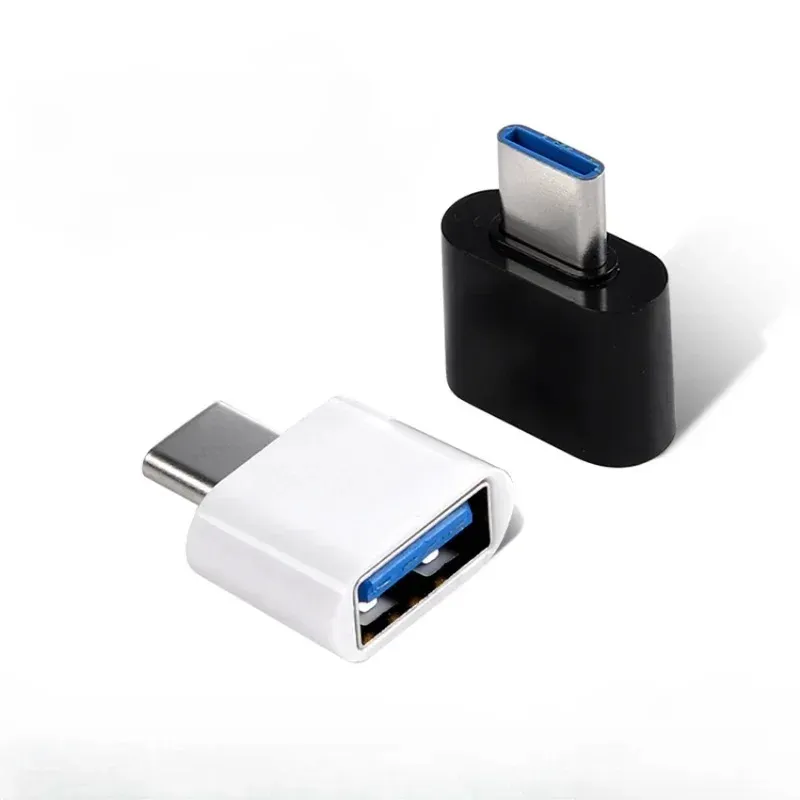 5pcs USB 유형 C 플러그 USB 2.0 마이크로 USB 남성 OTG 어댑터 변환기 마우스 키보드 u 디스크 용 케이블 커넥터 OTG 케이블 커넥터