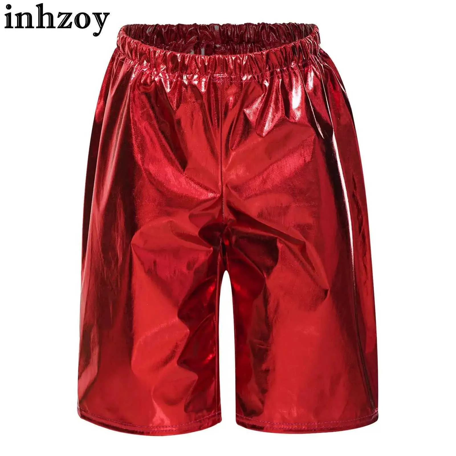 Nyeemya Kinder Tanzhose Metallic - Hip Hop Jazz Pants Mit Elastischem Bund