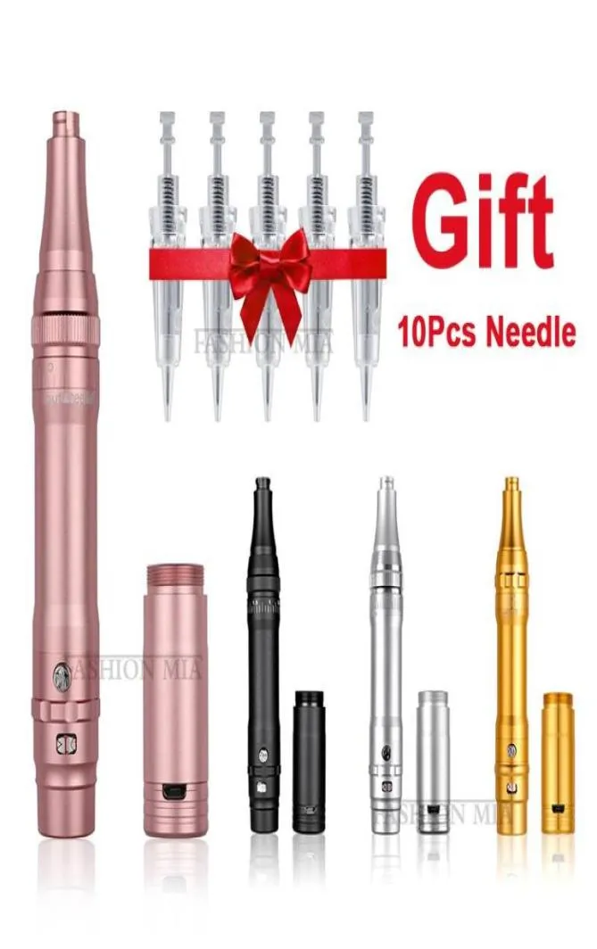 Tattoo Machine Wireless PMU Pen Kit Professional MicroShading Supplies Device för Permanent Makeup Lips Eyebrowtattootattoo1248834