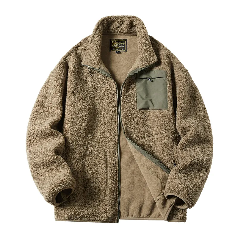 Teddy jacket male 2025
