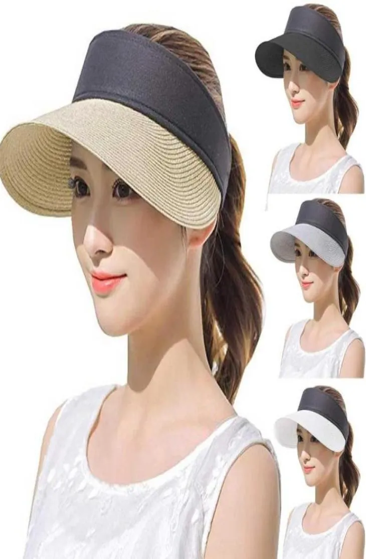 Sagace Fashion Hat Womens Straw Sun Visor Chap