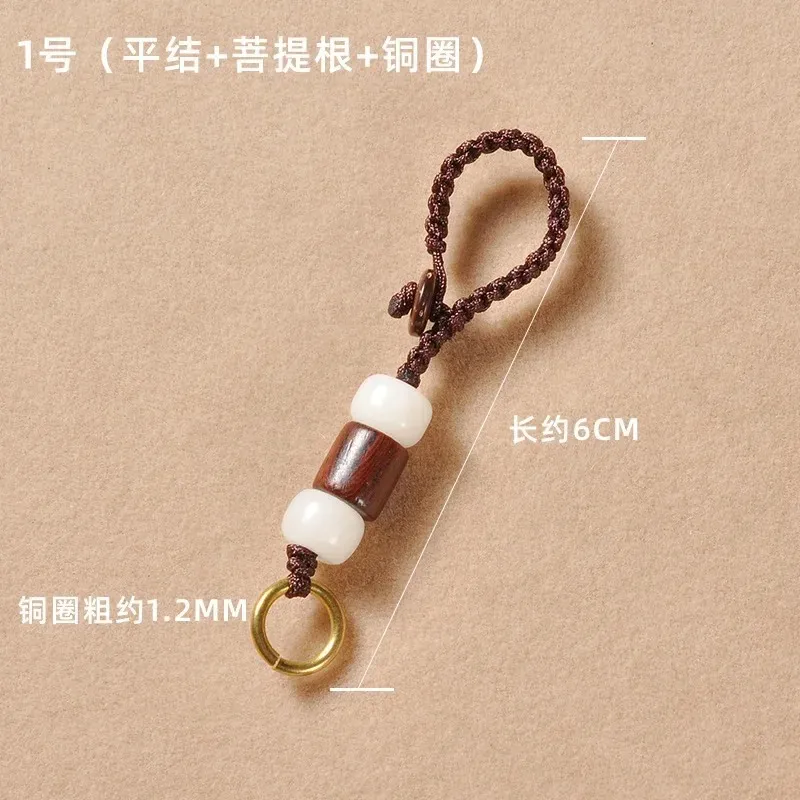 Acessórios pendentes de corda de corda de corda vintage feitos artesanais